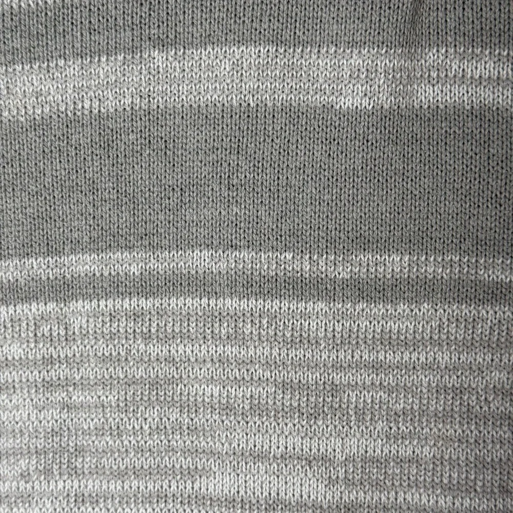 Urban Pipeline Mens 1/4 Zip Striped Old Money Sweater Size XL Gray Preppy Layers